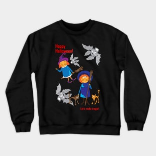 Sweet Halloween. Trick or treat? Crewneck Sweatshirt